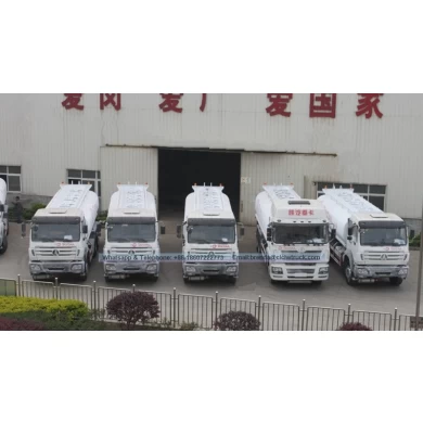 Giá nhà máy North Benz Beiben 6x4 6x6 8x4 25cbm xe tải chở dầu để bán