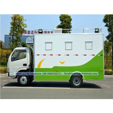 fashionable DONGFENG mobile fast food truck for sale in Kuwait