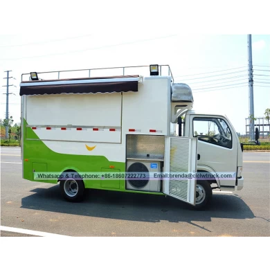 fashionable DONGFENG mobile fast food truck for sale in Kuwait