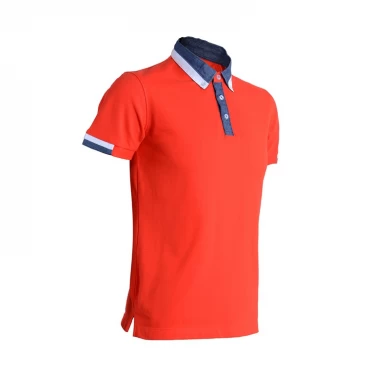 Kurzarm-Hemd mit Kragen Polo-Shirts zu verkaufen