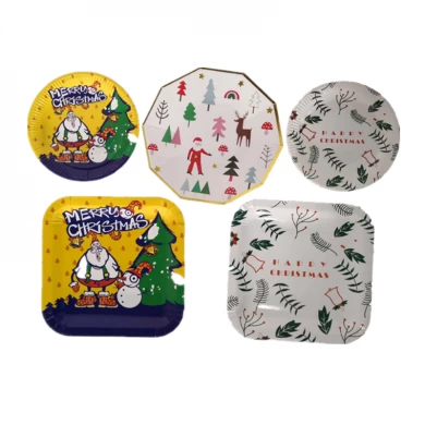 Party Paper Disposable Plates For Sale In Bulk
