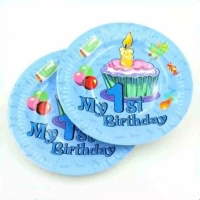 Party Paper Disposable Plates For Sale In Bulk