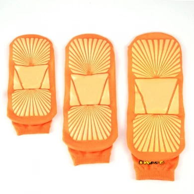 Флуоресцентные противоскользящие носки с щиколоткой для игр на батуте