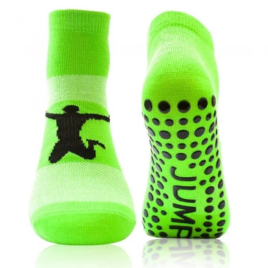 Fluoreszierende Knöchelriemen-Anti-Rutsch-Socken für Trampolinspiele