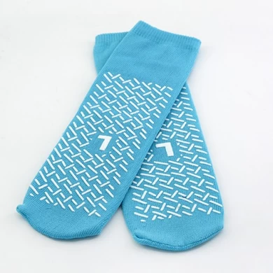 Hot Sale Men's Non Skid Socks Women Hospital Bed Slipper Socks Hospital Anti Slip Safety Sox