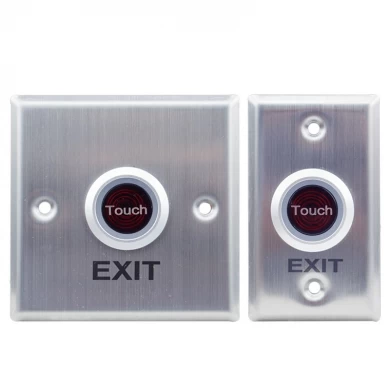 2020 SMQT LED Indicación Touch Door Release Botón de salida de infrarrojos para el sistema de control de acceso