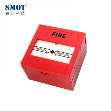 30v DC rojo / verde auto-reset alarma de incendio punto de llamada