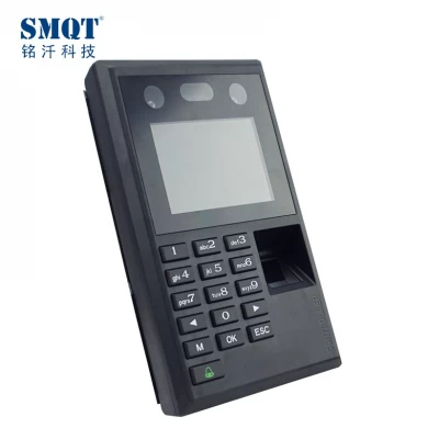 Biometric face and fingerprint recognition door access control reader