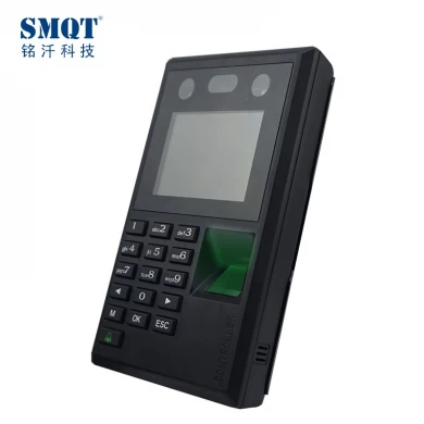 Biometric face and fingerprint recognition door access control reader