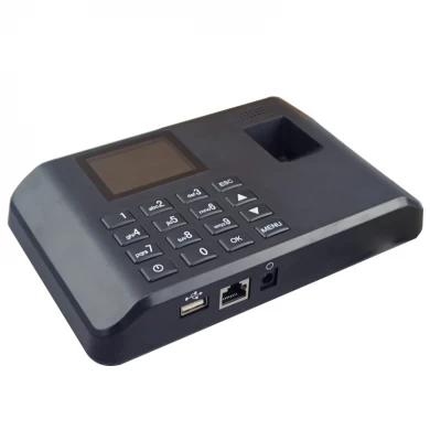 Leitor de teclado biométrico de presença de tempo de impressão digital techolongy com interface de comunicação TCP / IP USB
