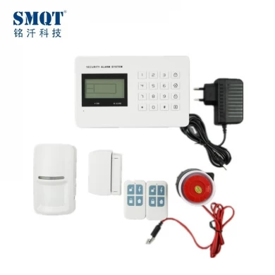 EB-832 wireless intelligent GSM+PSTN home security alarm system