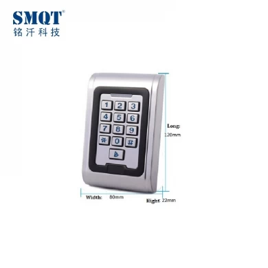 Tastiera di controllo digitale dell'accesso EM 125Khz / 13.56Mhz per appartamento