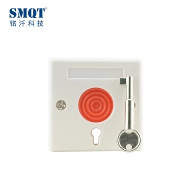 High quality key-reset mini size  emergency push button switch