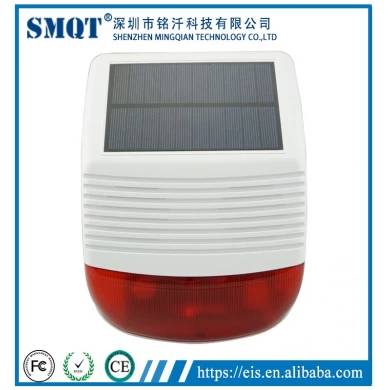 Home Anti-burglar Alarm security System Wireless Solar GSM Strobe light Siren kit EB-882