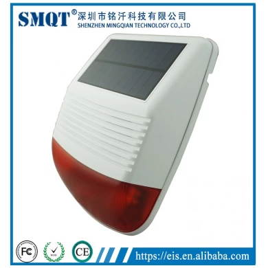 Home Anti-burglar Alarm security System Wireless Solar GSM Strobe light Siren kit EB-882