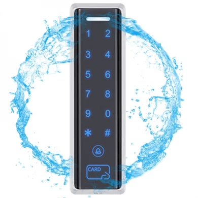 قارئ بطاقة التحكم في الوصول الباب للماء IP 67 متوافق مع أنواع كثيرة من بطاقات RFID 13.56MHz