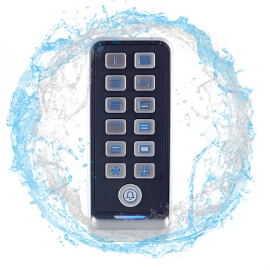 IP67 Waterproof Metal Keypad Access Control/Wiegand Reader for Single Door  with 5000 user capacity