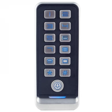 Lettore di controllo accessi / Wiegand tastiera in metallo impermeabile IP67 per porta singola con capacità di 5000 utenti