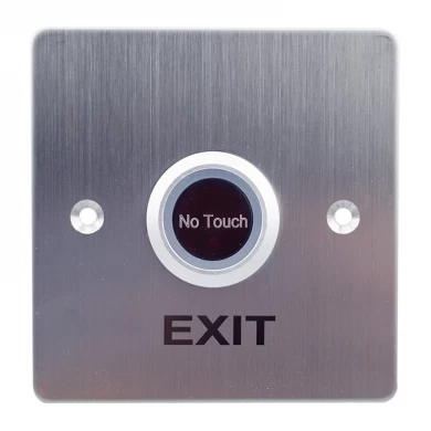 Botón de salida infrarroja sin contacto con luz LED de 2 colores para el sistema de control de acceso a la puerta