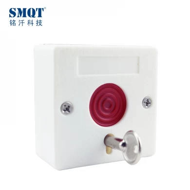 Métal-clé réinitialisé mini-bouton d'urgence de taille pour le système d'alarme et un système de contrôle d'accès