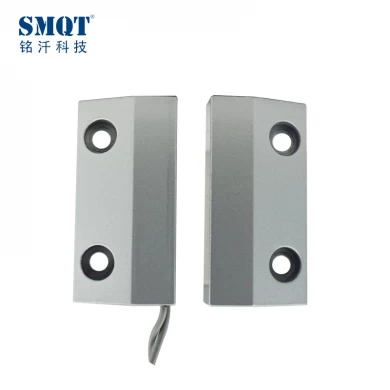 Metal magnetic contact sensor for metal fire door