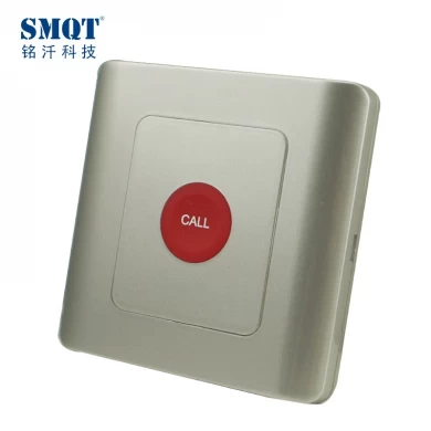 Botón de llamada de emergencia montado en la pared inalámbrico a prueba de agua al aire libre 433MHz