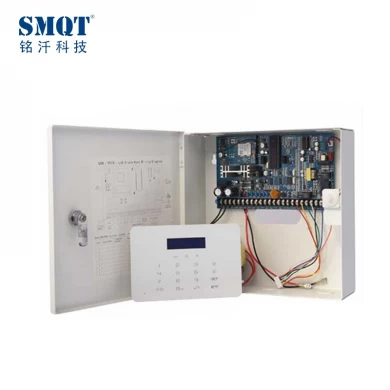 PSTN wired & wireless alarm control panel with touch keypad