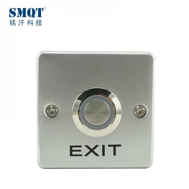 SMQT Alaşım kapı erişim kontrolü çıkış açma düğmesi LED arka ışık ile NC NO COM portu