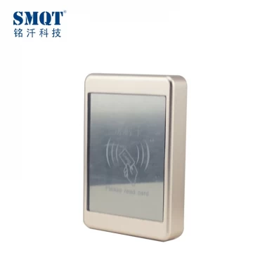 SMQT Novo Mini tamanho WG26 / WG34 IC 13,56MHz cartão Leitor de controle de acesso RFID à prova d'água de metal (EA-90)