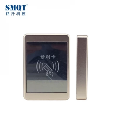 SMQT Yeni Mini Boyut WG26 / WG34 IC 13.56MHz kart Metal su geçirmez RFID erişim kontrol okuyucu (EA-90)