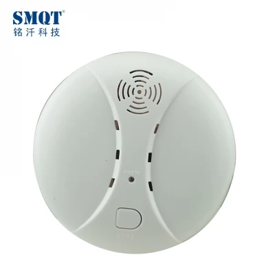 SMQT New Wireless 433MHz/Standalone photoelectric smoke detector with 9V battery for home alarm system