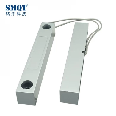 Square shape wired ABS plastic magnetic contact switch sensor