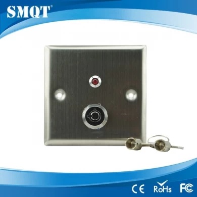 Stainless Panic button with key for door