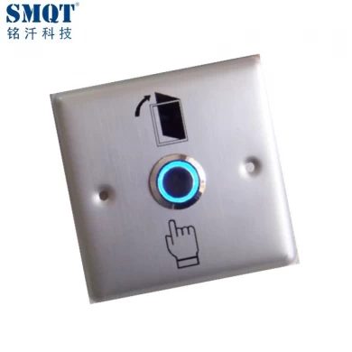 Indicação LED de aço inoxidável Abrir botão da porta