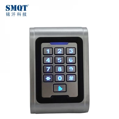 Stainless steel waterpoof single door access control keypad