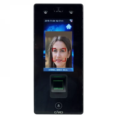 Touch screen fingerprint&face recognition door accsss control and time attendance reader