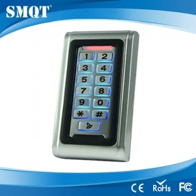 Waterproof metal single door access control keypad