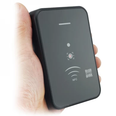 โปรแกรมขนาดเล็ก WeChat รหัส QR & RFID13.56MHz รูปแบบเอาท์พุท WG Card Reader สำหรับระบบควบคุมการเข้าออกประตู