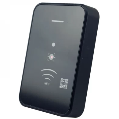 Programa WeChat Mini QR code & RFID13.56MHz formato WG output Card reader para sistema de controle de acesso a portas