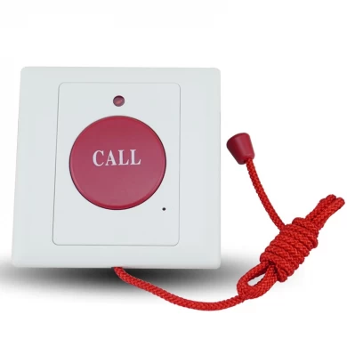Botón de llamada de emergencia con cable con botón de interruptor de cuerda