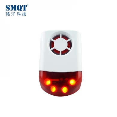 sistema de alarma contra incendios EB-164W alarma de sirena de luz estroboscópica