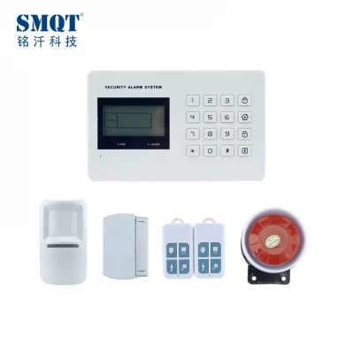 small 99 wireless and wired gsm alarm kits,alarm panel,alarm system