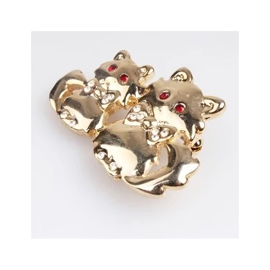 Brooches for jackets invitation garment cats pin brooch P80020