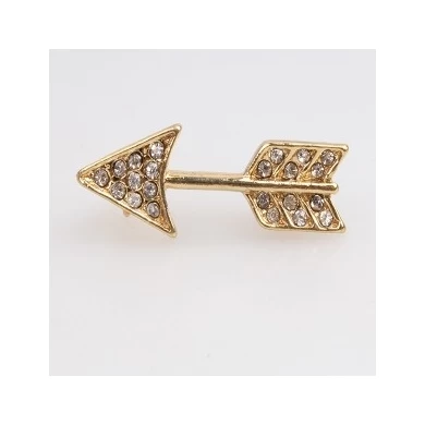 Cupid s love sword rhinestone metal china wholesale brooch P80009
