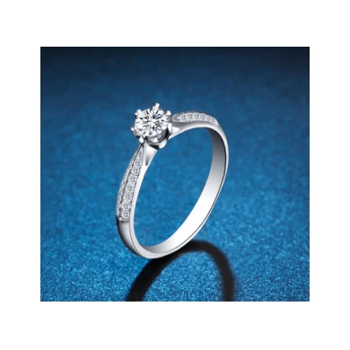 Diamond 18K White Gold Ring for Woman