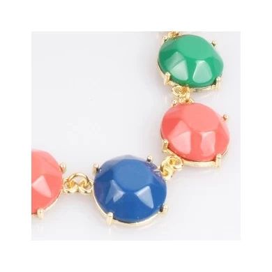Fashion Jewelry Wholesale Colorful Resin Necklace N90014