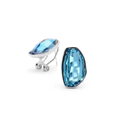 Fashionable Geometry Austrian Crystal Earrings Korean Earrings jewellery online
