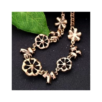 Flower Statement Necklace Mint Crystal Necklace Jewelry Jewelry Accessories
