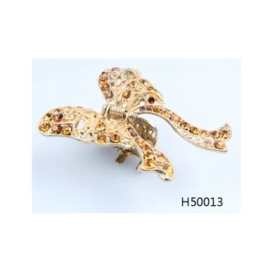 For girls crystal butterfly brazil hand made hair accessories hairpin H50013