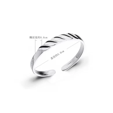 High Quality Sterling Silver Bracelet for Woman Curtain Bracelet Manufacturer